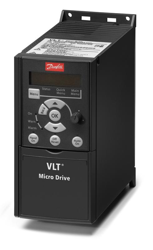 Преобразователь частотный VLT Micro Drive FC 51 0.75кВт (380-480 3ф) Danfoss 132F0018
