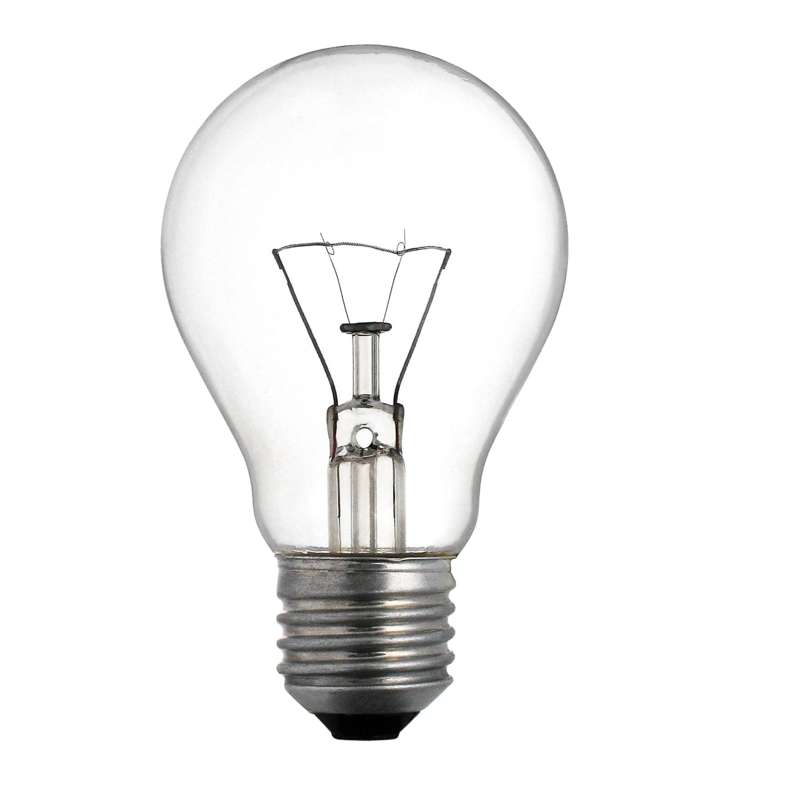 Лампа накаливания Б 230-40 40Вт E27 230В инд. ал. (100) Favor 8101203