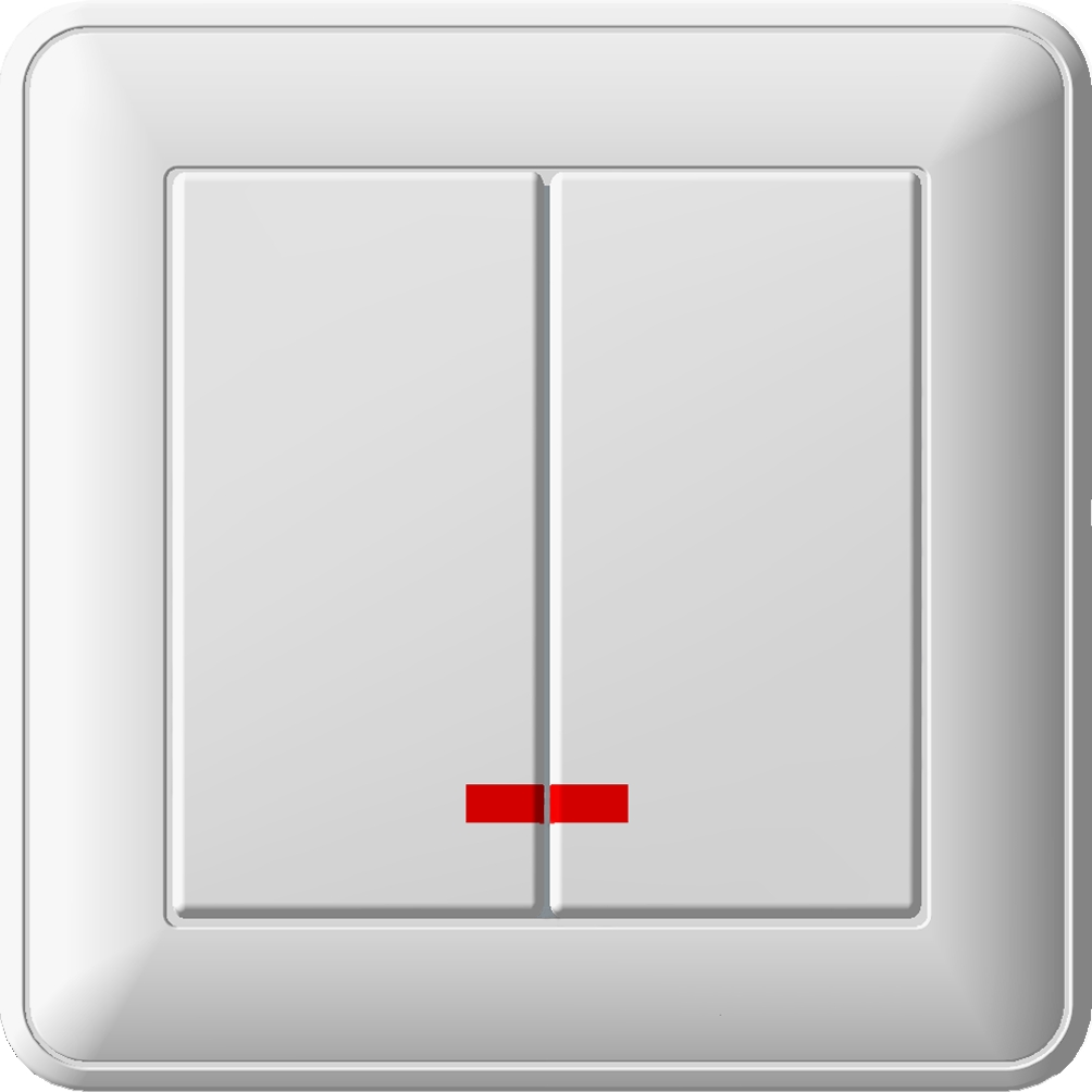 Выключатель 2-кл. СП W59 16А IP20 с индик. бел. SchE ВС516-251-18 VS516-251-18 (ВС516-251-18)