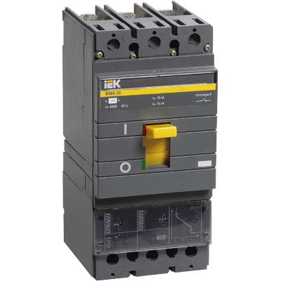Выключатель автоматический 3п 250А ВА 88-35 с электр. блок. МР ИЭК SVA31-3-0250-R