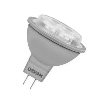 Лампа светодиодная LED STAR MR16 4.2W/840 (замена 35Вт) 4.2Вт пласт. 4000К нейтр. бел. GU5.3 380лм 36 град. 12В OSRAM 4058075160897