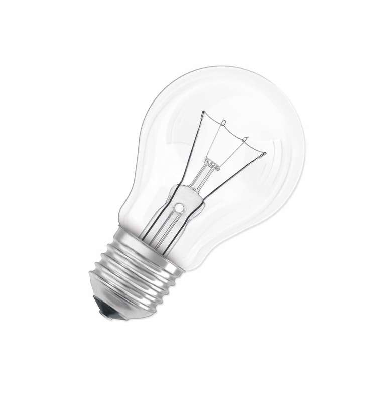 Лампа накаливания CLASSIC A CL 75Вт E27 220-240В LEDVANCE OSRAM 4008321585387