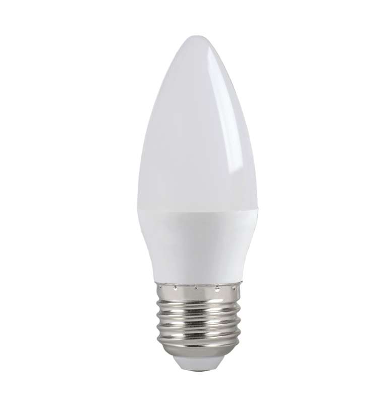 Лампа светодиодная ECO C35 свеча 7Вт 230В 4000К E27 ИЭК LLE-C35-7-230-40-E27