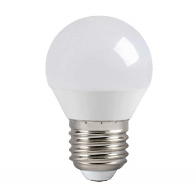 Лампа светодиодная ECO G45 7Вт шар 3000К тепл. бел. E27 630лм 230-240В ИЭК LLE-G45-7-230-30-E27